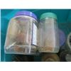 Image 4 : Large plastic tub with assorted nuts, bolts, etc.