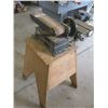 Image 6 : Craftsman 4” Motorized belt sander on wooden platform with Sanding belts/discs
