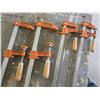 Image 2 : 2 3ft bar clamps & 2 2ft bar clamps