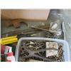 Image 4 : Box of Assorted Parts, Nuts/bolts/screws/nails, etc.