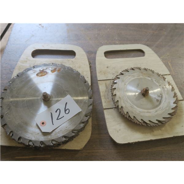Lot of Assorted Saw blades – 10” diameter & 7 3/4” diameter