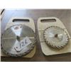 Image 1 : Lot of Assorted Saw blades – 10” diameter & 7 3/4” diameter