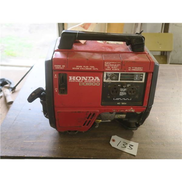 Honda Portable Generator EX800 – AC 120V, DC 12V – Gas powered