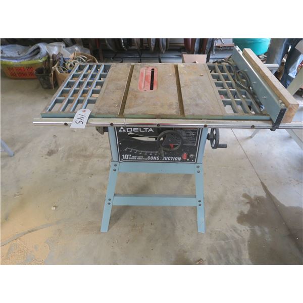 Delta 10” Heavy duty construction tale saw – Model: K9750