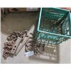 Image 1 : Lot of 2 clevis, Hitch, Chain with hook, etc.
