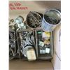 Image 3 : Box of assorted Nuts, bolts, screws, metal parts, etc.