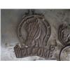Image 2 : Cast metal welcome sign with horse & cast door knocker with horse