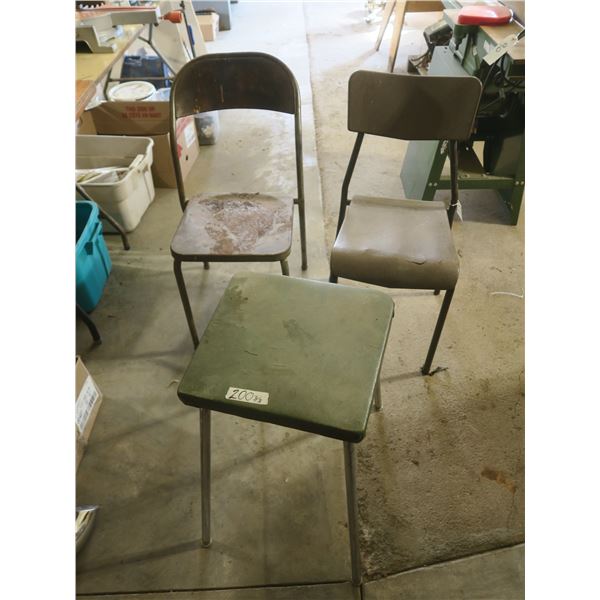 2 Chairs + 1 high chair