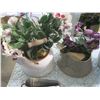 Image 2 : Lot of Assorted Enamel & Galvanized pots – perfect for your garden
