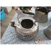 Image 5 : Lot of Assorted Enamel & Galvanized pots – perfect for your garden