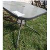 Image 3 : Glass Patio table – 31”x 31”x 28”