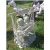 Image 4 : Cute Boy & Girl sitting on a swinging bench lawn ornament -14”x 20.5”