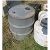 Image 3 : 2 Propane tanks with Galvanized drum – 15.5”diameter x 17.5”high