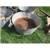 Image 6 : 5 galvanized buckets - small & large
