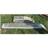 Image 1 : 77"x 10" Metal folding ramps