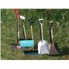 Image 1 : lot of assorted shovels