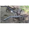 Image 5 : Antique horse drawn hand plow - metal and wood