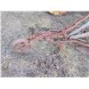 Image 2 : Antique horse drawn hand plow - metal and wood