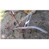 Image 3 : Antique horse drawn hand plow - metal and wood