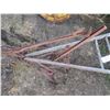 Image 5 : Antique horse drawn hand plow - metal and wood