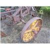 Image 4 : Antique plow - metal and wood