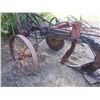 Image 5 : Antique plow - metal and wood