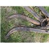 Image 3 : 2 Pair of wood and metal horse hanes - 29"long