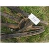 Image 4 : 2 Pair of wood and metal horse hanes - 29"long