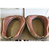 Image 4 : Matching pair of 28" horse collars