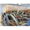 Image 3 : Wooden box (32.5”x 17”x 15”) full of horse tack