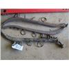 Image 2 : 3 metal 27” long horse hanes & 3 wooden horse tack pieces