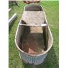 Image 2 : 8ft x 2.5ft x 2ft water tub - galvanized