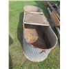 Image 4 : 8ft x 2.5ft x 2ft water tub - galvanized