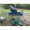 Image 7 : Beautiful single horse buggy 8.25ft x 4.75ft x 5ft with 7ft tongue