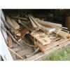 Image 2 : Jumbo lot of assorted wood - including Straight cut Ash - various lengths and cuts