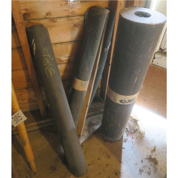 1 full roll & 2 partial roos of IKO ashfalt sheathing paper