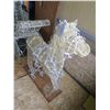 Image 4 : Outdoor lighted horse (4ft Tall) & buggy (51”high)