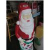 Image 2 : lighted Santa Clause & Snowman (42” tall)