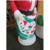 Image 3 : lighted Santa Clause & Snowman (42” tall)