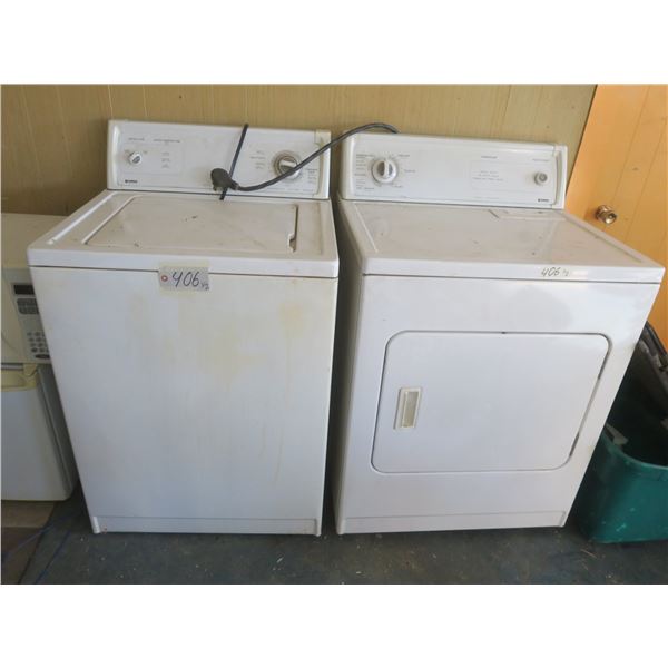Kenmore washer and dryer machine