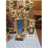 Image 3 : Large lot of Assorted Trophies - Mostly Horse Pull Trophies