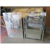 Image 1 : 2 Large Mirrors - Both: 24"x36"