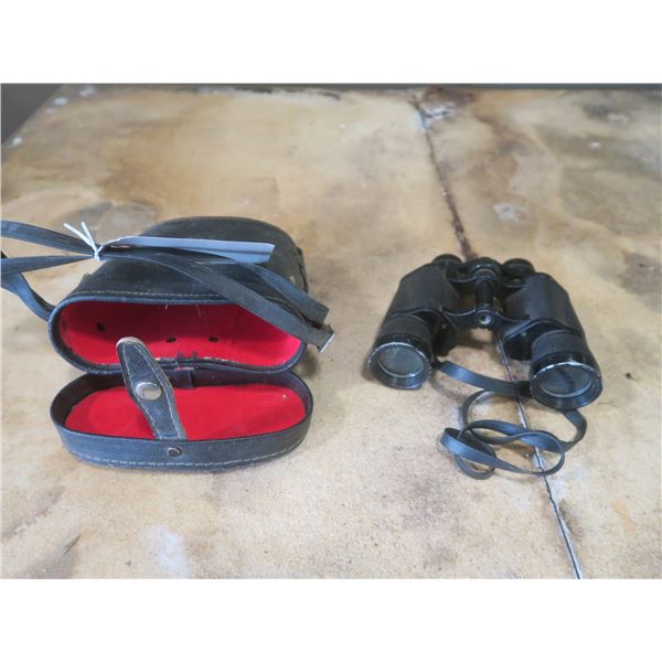 Vintage Fisher-Dietz Binoculars with Case - 7x35