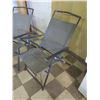 Image 2 : 2 Folding Patio Chairs