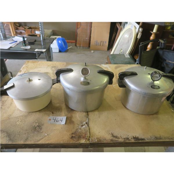 3 Pressure Cookers