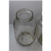 Image 4 : (6)  Large Glass Jars (1 Without Lid)