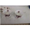 Image 4 : (2) Royal Albert "Lavender Rose"  Cups and Saucers+ Old Foley "Harmony Rose" Tray