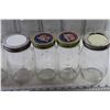 Image 5 : (17) Canning Jars (1 Without Lid)