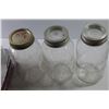 Image 3 : (12) Sealer Jars - Some w/ Glass Seals