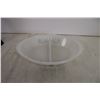 Image 2 : Avon Cape Cod Vase, Glasbake "Green Daisy" Divided Dish, and Small Container